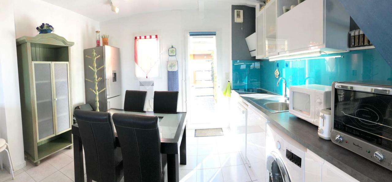Barcaresa-Villa Vue Mer Acces Direct Plage - Piscine Le Barcarès Eksteriør billede